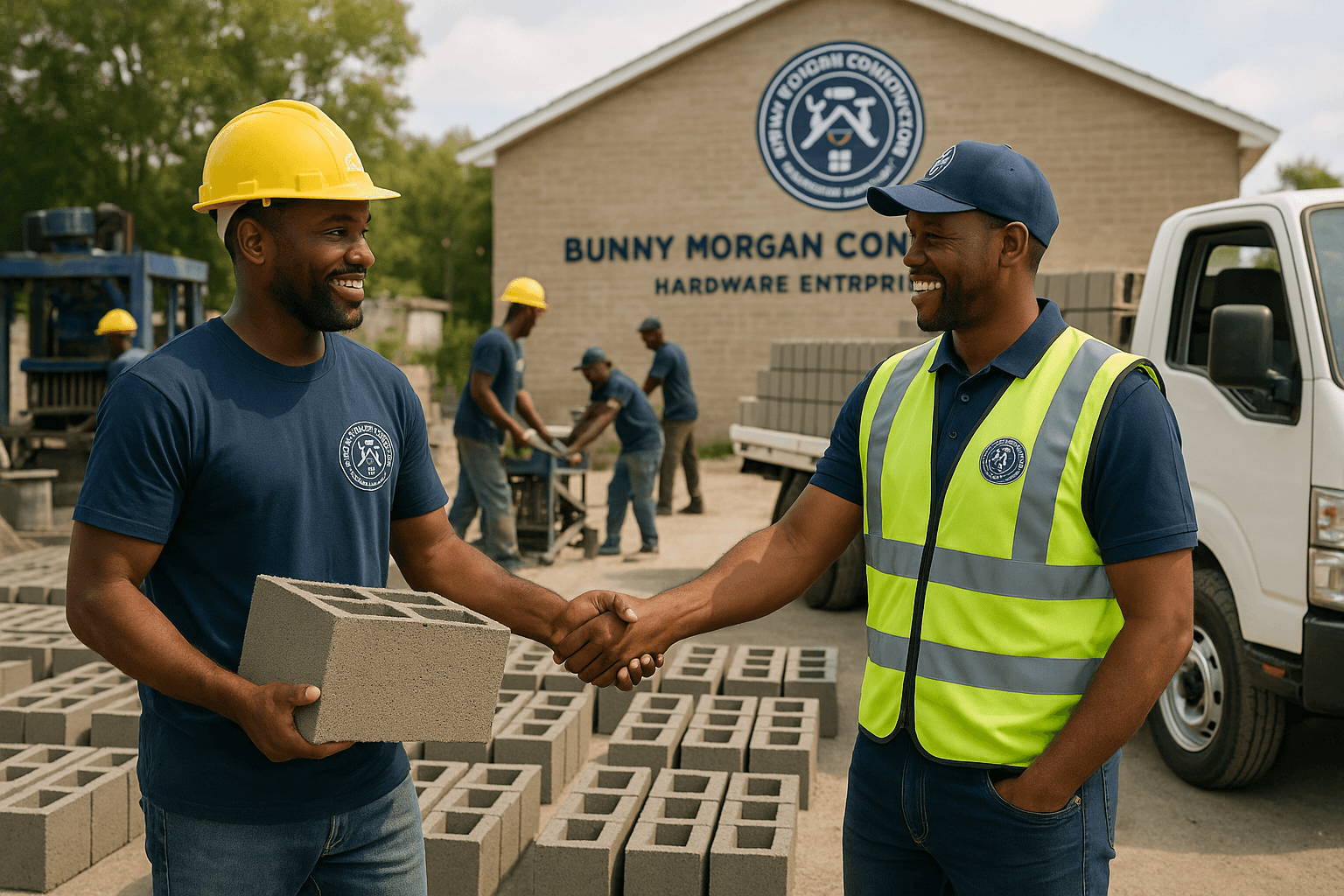 Bunny Morgan Construction & Hardware — homes and blocks